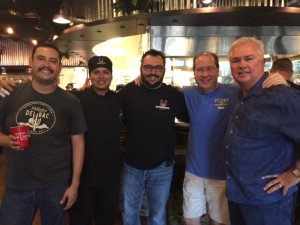Ramon Olivas, Chef Andy Romero, Kevin Bedient, Matt Russell & Rob LaMaster